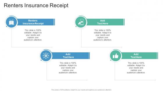 Renters Insurance Receipt In Powerpoint And Google Slides Cpb