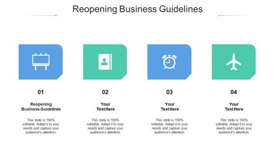 Reopening business guidelines ppt powerpoint presentation slides layouts cpb