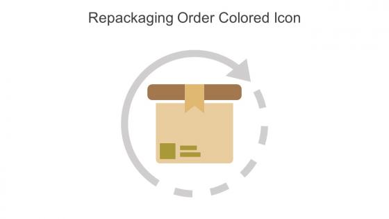 Repackaging Order Colored Icon In Powerpoint Pptx Png And Editable Eps Format