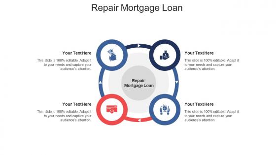 Repair mortgage loan ppt powerpoint presentation styles infographics cpb
