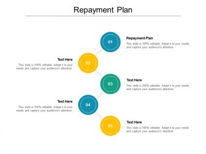 Repayment plan ppt powerpoint presentation infographic template slides cpb