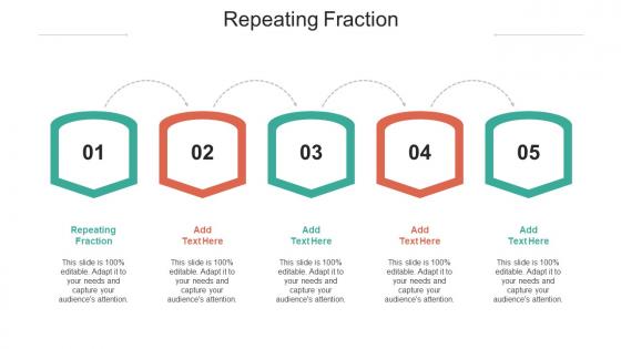 Repeating Fraction Ppt Powerpoint Presentation Icon Examples Cpb