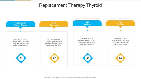 Replacement Therapy Thyroid In Powerpoint And Google Slides Cpb