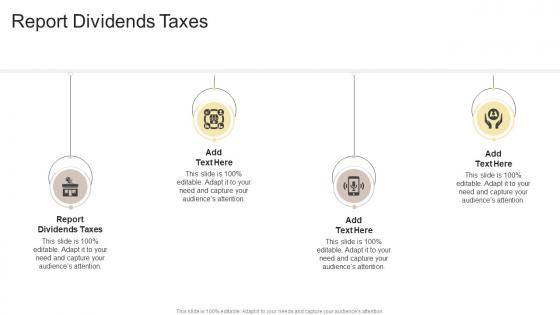 Report Dividends Taxes In Powerpoint And Google Slides Cpb