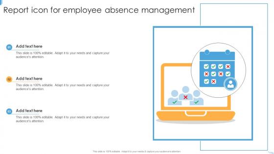 Report Icon For Employee Absence Management