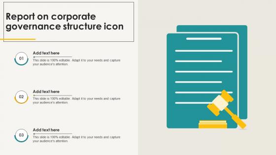 Report On Corporate Governance Structure Icon