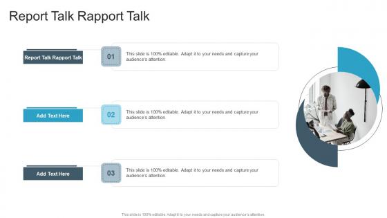 Report Talk Rapport Talk In Powerpoint And Google Slides Cpb