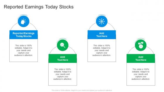Reported Earnings Today Stocks In Powerpoint And Google Slides Cpb
