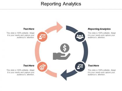 Reporting analytics ppt powerpoint presentation show infographic template cpb