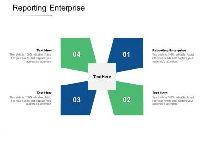 Reporting enterprise ppt powerpoint presentation slides design ideas cpb