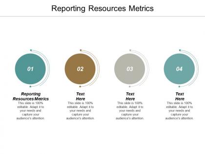 Reporting resources metrics ppt powerpoint presentation ideas template cpb
