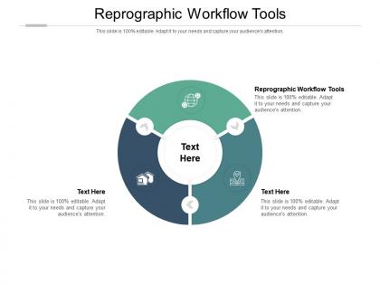 Reprographic workflow tools ppt powerpoint presentation inspiration professional cpb