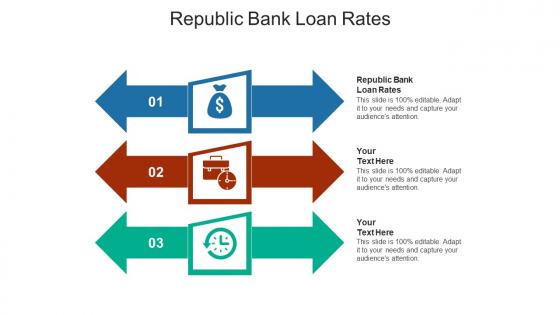 Republic bank loan rates ppt powerpoint presentation infographics visual aids cpb
