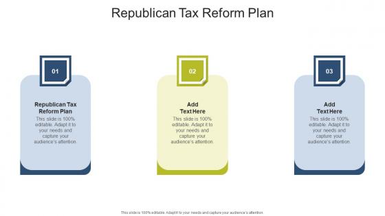 Republican Tax Reform Plan In Powerpoint And Google Slides Cpb