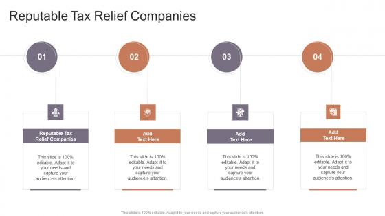 Reputable Tax Relief Companies In Powerpoint And Google Slides Cpb