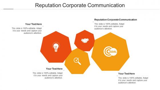 Reputation corporate communication ppt powerpoint presentation file template cpb