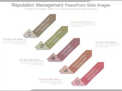 Reputation management powerpoint slide images