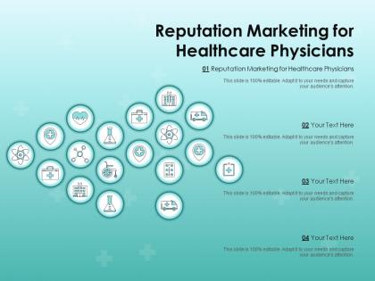 Reputation marketing for healthcare physicians ppt powerpoint presentation