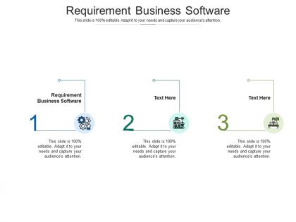 Requirement business software ppt powerpoint slides cpb