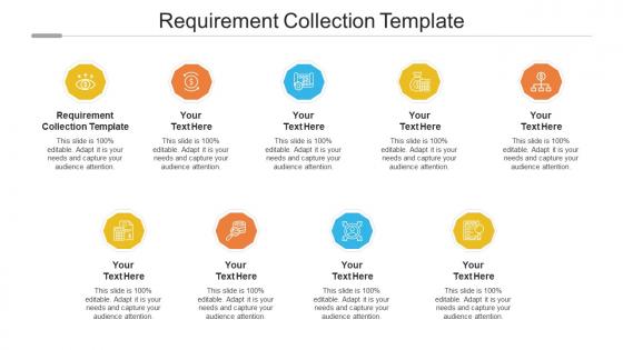 Requirement collection template ppt powerpoint presentation professional slide download cpb