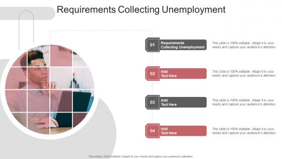 Requirements Collecting Unemployment In Powerpoint And Google Slides Cpb