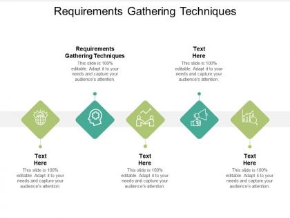 Requirement Gathering Techniques - Slide Team