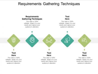Requirements gathering techniques ppt powerpoint presentation infographics layout cpb