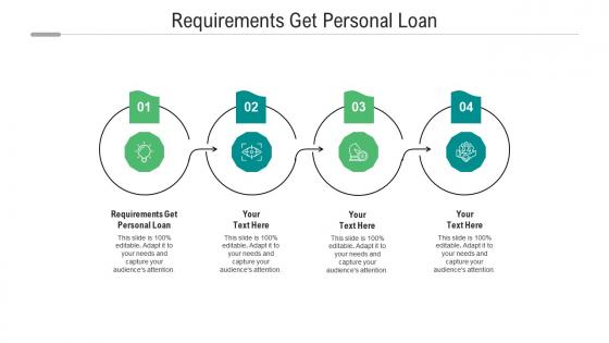 Requirements get personal loan ppt powerpoint presentation show gallery cpb