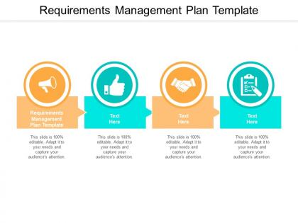 Requirements management plan template ppt powerpoint presentation cpb