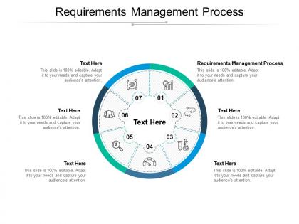 Requirements management process ppt powerpoint presentation outline clipart cpb
