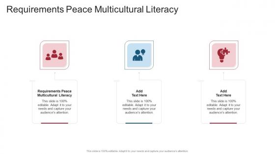 Requirements Peace Multicultural Literacy In Powerpoint And Google Slides Cpb