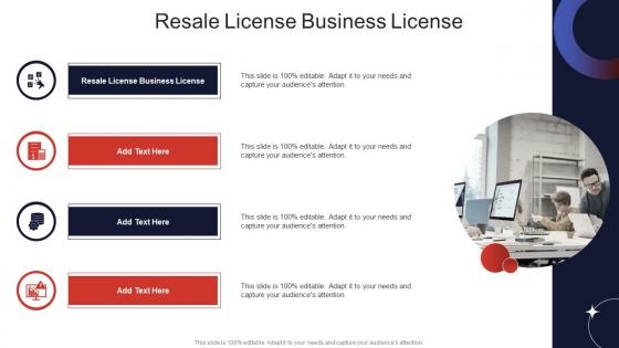 Resale License Business License In Powerpoint And Google Slides Cpb
