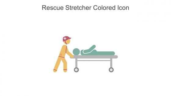 Rescue Stretcher Colored Icon In Powerpoint Pptx Png And Editable Eps Format