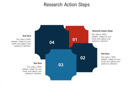 Research action steps ppt powerpoint presentation infographic template template cpb