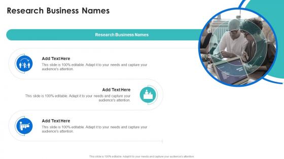 Research Business Names In Powerpoint And Google Slides Cpb