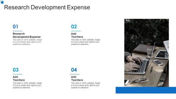 Research Development Expense In Powerpoint And Google Slides Cpb