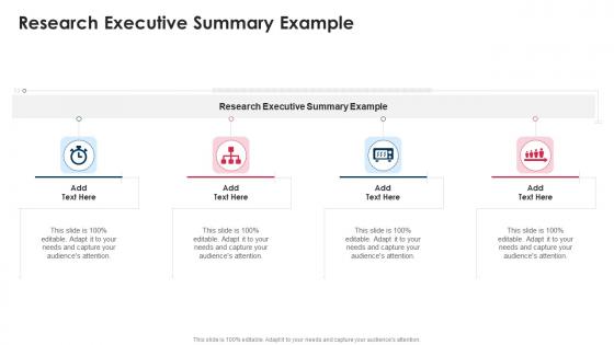 Research Executive Summary Example In Powerpoint And Google Slides Cpb