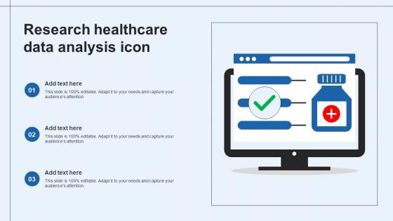 Research Healthcare Data Analysis Icon
