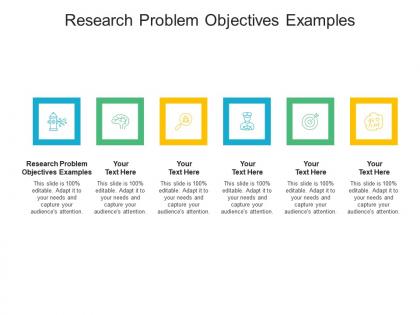 Research problem objectives examples ppt powerpoint presentation infographics styles cpb