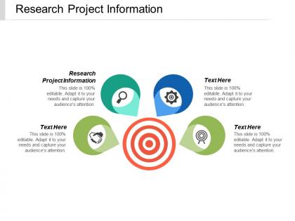 Research project information ppt powerpoint presentation infographics example cpb