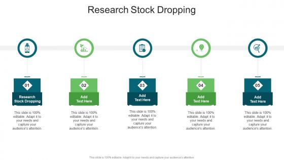 Research Stock Dropping In Powerpoint And Google Slides Cpb