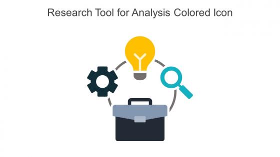 Research Tool For Analysis Colored Icon In Powerpoint Pptx Png And Editable Eps Format