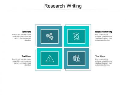Research writing ppt powerpoint presentation model information cpb