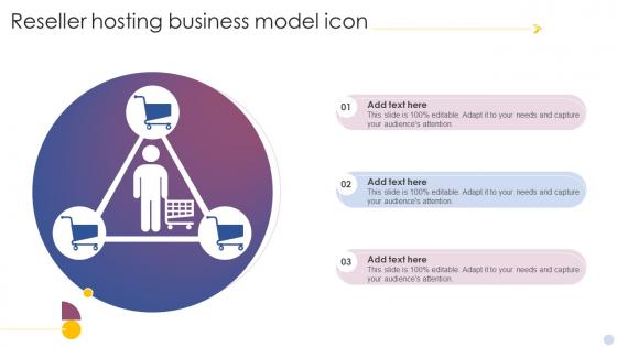 Reseller Hosting Business Model Icon
