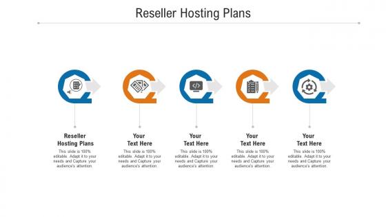 Reseller hosting plans ppt powerpoint presentation slides influencers cpb