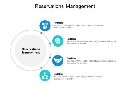 Reservations management ppt powerpoint presentation gallery introduction cpb