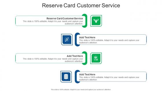 Reserve Card Customer Service In Powerpoint And Google Slides Cpb
