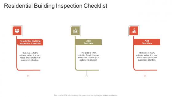 Residential Building Inspection Checklist In Powerpoint And Google Slides Cpb