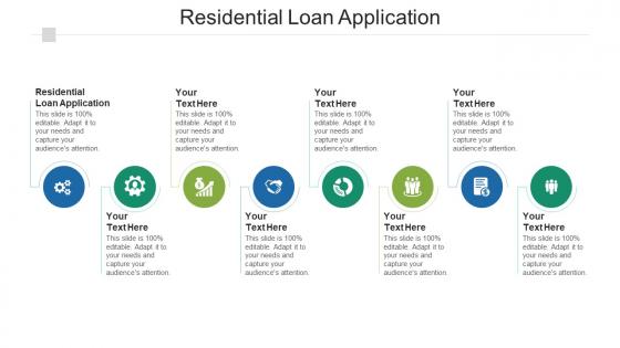 Residential loan application ppt powerpoint presentation outline example cpb