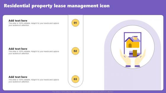Residential Property Lease Management Icon